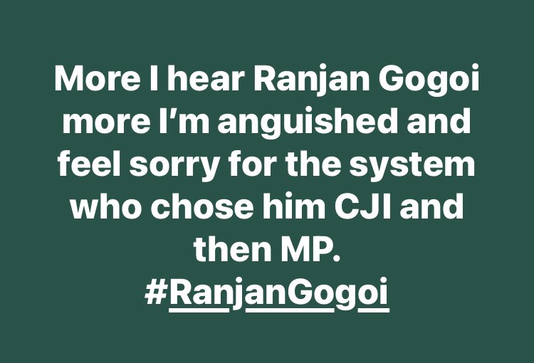 nileshnavalakha's tweet photo. #justiceforjudge #RanjanGogoi https://t.co/p7HpEolwDd