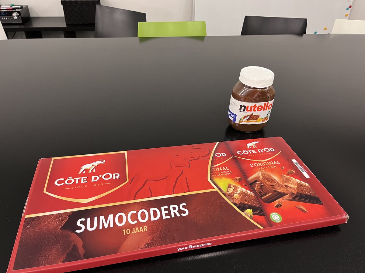 Hoe leuk is dit? We kregen dit voor onze verjaardag! Bedankt <a href="/azertyke/">azertyke</a>, het was heel snel op!
#nutellaforscale