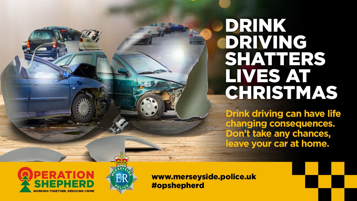 MerseyPolice's tweet photo. It can be tempting to think one more drink won’t hurt but the reality is that drink driving can have a life changing impact. You could face up to 6 months in prison, lose your job or lose your life.
Ask yourself, what’s the cost? #OpShepherd #WhatstheCost #Keepingeachothersafe https://t.co/Ph5bPmGrKy
