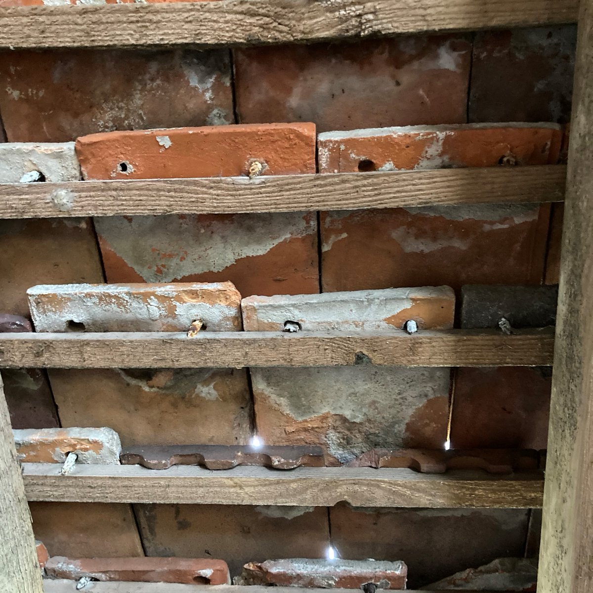 Interesting visit last week for an initial condition fabric survey of a series of #barns. Love seeing the #historic details of these structures &amp; a prominent #carpentersmark was an exciting find. #architecture #conservation #repairs #barnconversion #timberframe #blakearchitects