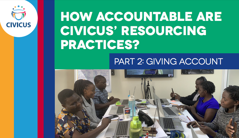 CIVICUSalliance's tweet photo. Part 2⃣:  Giving Account

Now that we've set the scene, let's look at how well we are informing our constituents -members and partners.

Why we fund, who and what we fund, and how we do it 👉https://t.co/ItlqBNEZ4s https://t.co/WhQwQt7Jpo
