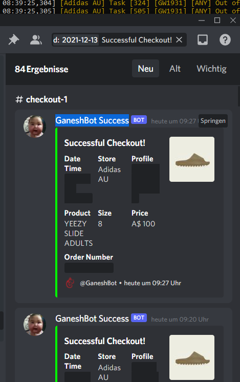 ofenaio's tweet photo. Is sneaker botting dead?
Thanks @chirojake you are crazy
dm for worldwide slts
@GaneshBot @GaneshCooked @aycdproxies https://t.co/KV0JoDKanW