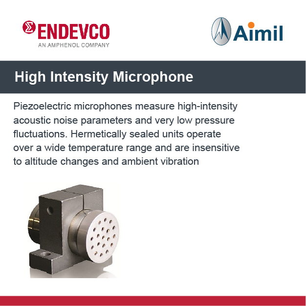 AimilLtd's tweet photo. #Endevco
Piezoelectric microphones measures measure high-intensity acoustic noise parameters and very low-pressure fluctuations.
#Piezoelectric #Microphones #Acoustic @endevco
Read more: https://t.co/ZEHxW90uXE https://t.co/Q35ESTtncb