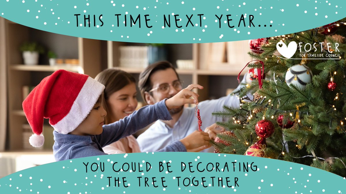 TamesideCouncil's tweet photo. This time next year, you could be a foster carer👨‍👩‍👦 

Do something amazing in 2022, change a local child’s life 💙 

Enquire today: https://t.co/KeC6GaQayM https://t.co/8AMZztGI2h