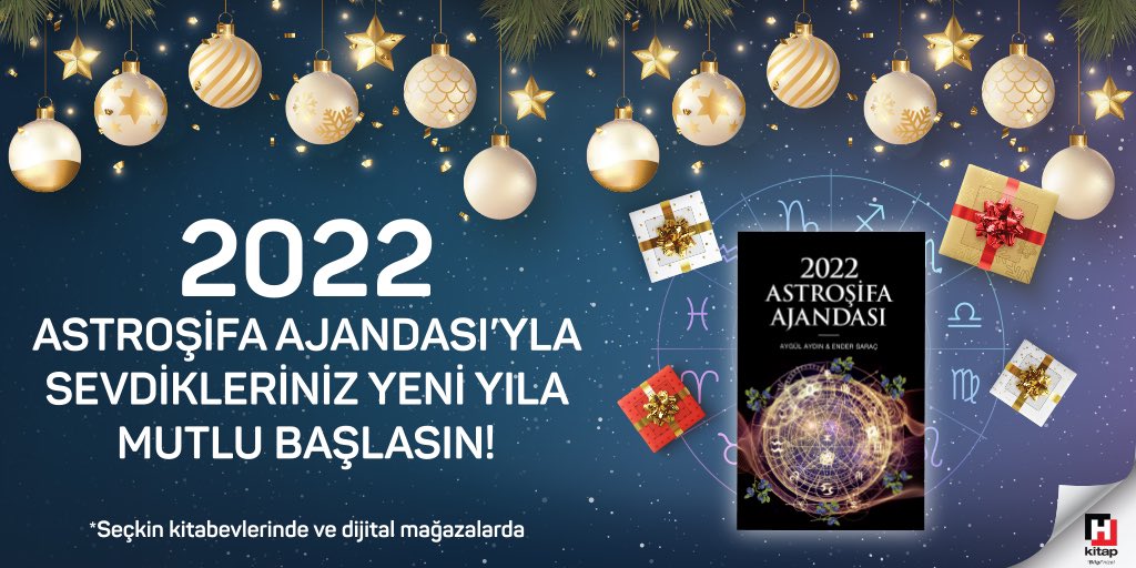 hurriyetkitap_'s tweet photo. Yılın en güzel hediyesi Astrolog Aygül Aydın ve Dr. Ender Saraç'tan... Astroşifa 2022 sevdiklerinize verebileceğiniz en güzel hediye! Tüm seçkin kitabevleri ve dijital mağazalarda!

#AstroŞifa#2022#Astroloji#EnderSaraç#AygülAydın
#HürriyetKitap https://t.co/cCIufcUeEn