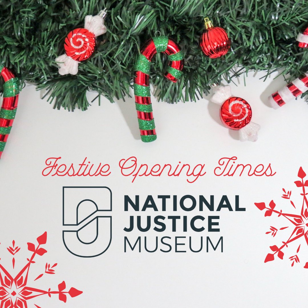 If you are looking for something to do this festive season, we have updated our #Christmas #Holiday opening times so you don't miss out on a fun day with us nationaljusticemuseum.org.uk/cityofcaves/vi…

Plus this winter – kids go free with paying adults*! bit.ly/kids-go_free