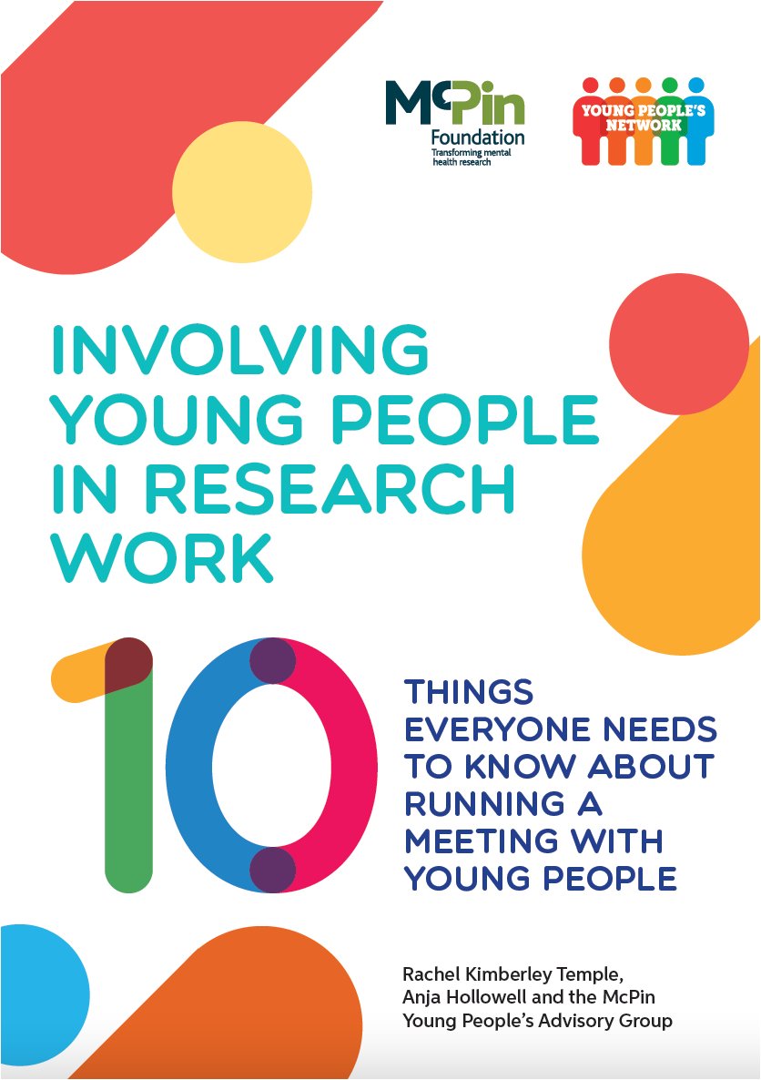The McPin Foundation (@mcpinfoundation) on Twitter photo 📢 We are proud to launch... a guide to working with young people in research❗️
"Involving young people in research:🔟things everyone needs to know about running a meeting with young people"
👉 mcpin.org/wp-content/upl…
Co-produced by the McPin YPAG, @rachelred94 & <a href="/AnjaHollowell/">Anja Hollowell</a> 📢 We are proud to launch... a guide to working with young people in research❗️
"Involving young people in research:🔟things everyone needs to know about running a meeting with young people"
👉 mcpin.org/wp-content/upl…
Co-produced by the McPin YPAG, @rachelred94 & <a href="/AnjaHollowell/">Anja Hollowell</a>