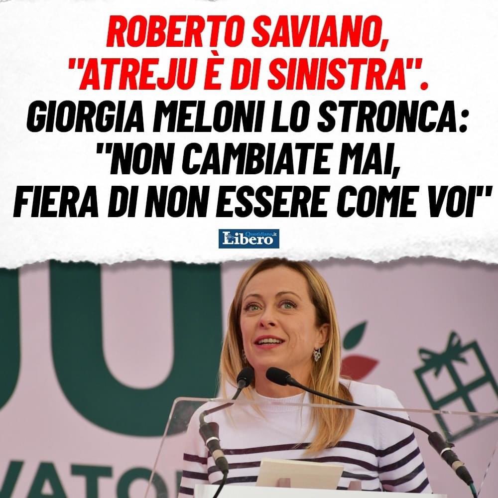 FratellidItalia's tweet photo. 🔵 Fieri di non essere come loro https://t.co/SxJE1Z9kXE