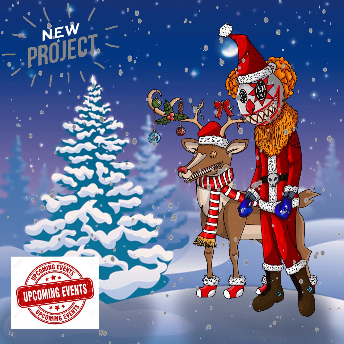 RARDproject's tweet photo. Sya bru release kn satu tier lgi higher than Epic tier for Christmas Event nnti.. 🔥🔥rasa2 brapa nak lock.. 😂🤣🔥(sondopo#41 Santa Clown) nie GIF pnya.. Salji2 boleh trun gitu.. 🔥🔥

#NFTCommunity 
#Pentas 
#pentasio 
#nftart https://t.co/B4JE8HCjSn