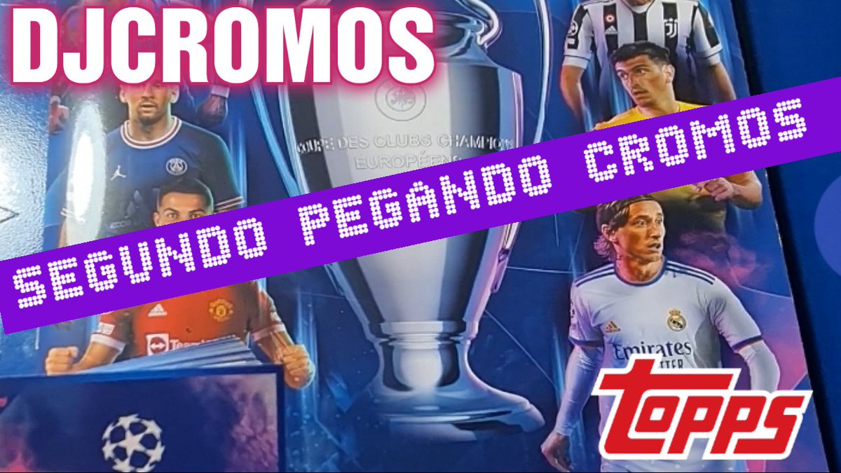 CromosDj's tweet photo. SEGUNDO PEGANDO CROMOS COLECCIÓN STICKERS CHAMPIONS LEAGUE 2021-2022 #topps
https://t.co/Tssbz4rFGc https://t.co/nRIQiaE4UJ