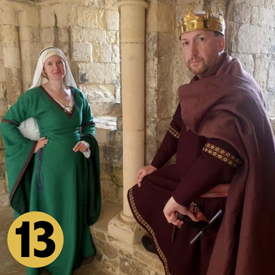historyrioters's tweet photo. Day 13
Inside @EHdovercastle Great Tower - July 2021 @EnglishHeritage 

Pilgrims travelling through #Dover en route to #Canterbury enjoyed music and storytelling about  St Thomas #Becket….hosted by #HenryII himself …

In partnership with @TWTtheatre 
#adventcalendar https://t.co/9qkiYGONMD