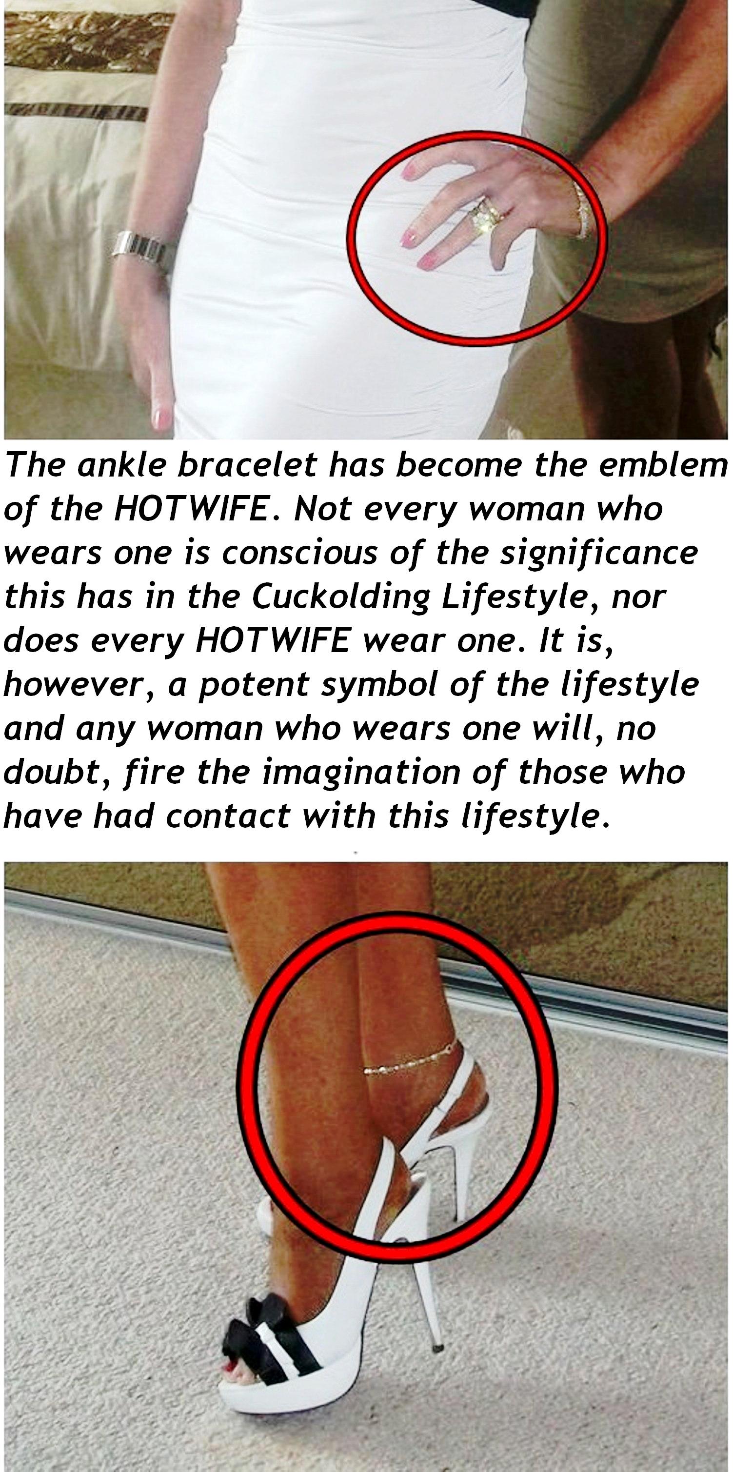 Hot wife ankle bracelet discount