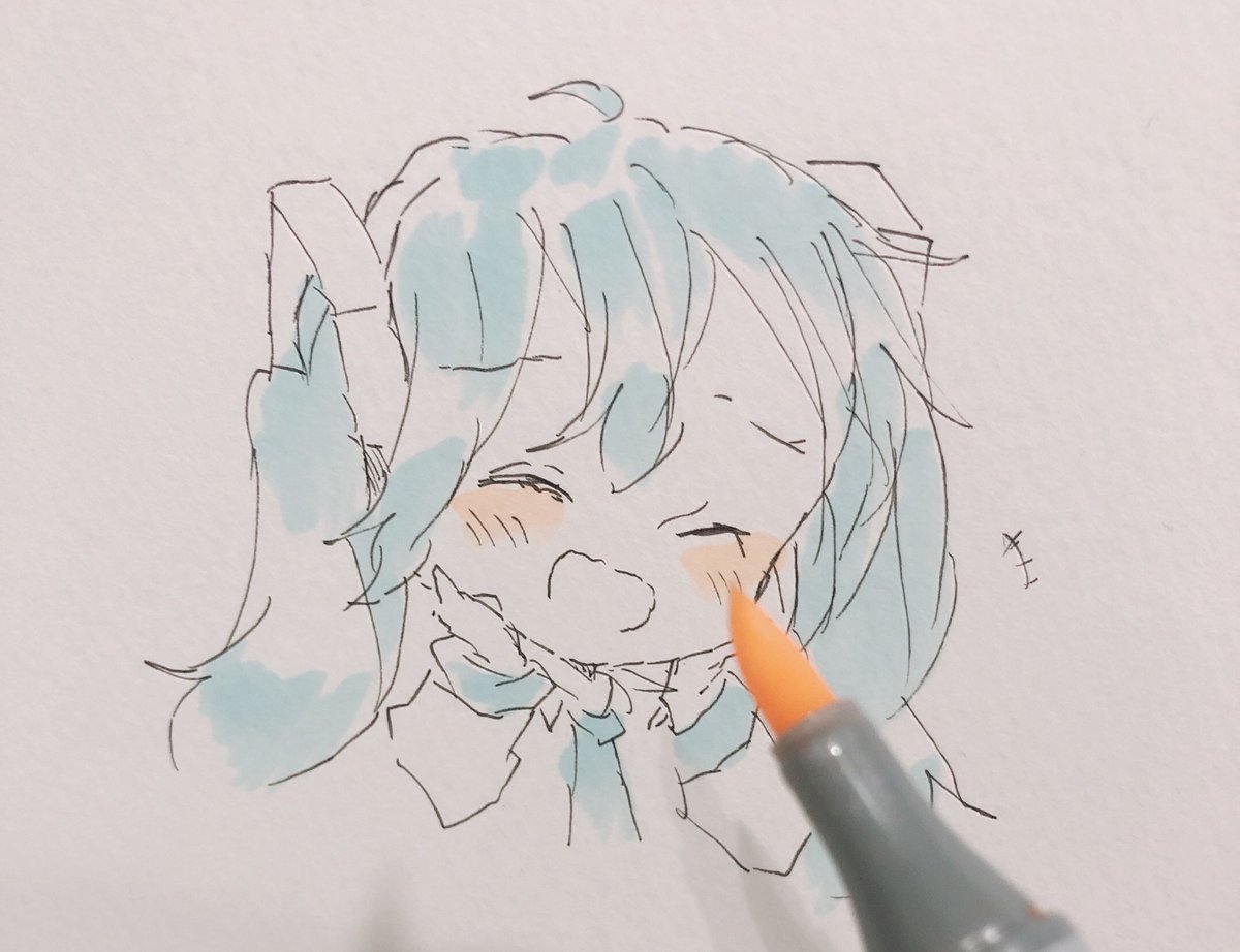 初音ミク 「」|sakiのイラスト