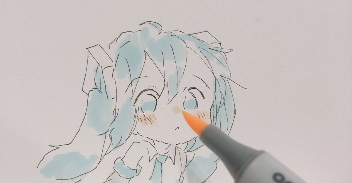 初音ミク 「」|sakiのイラスト