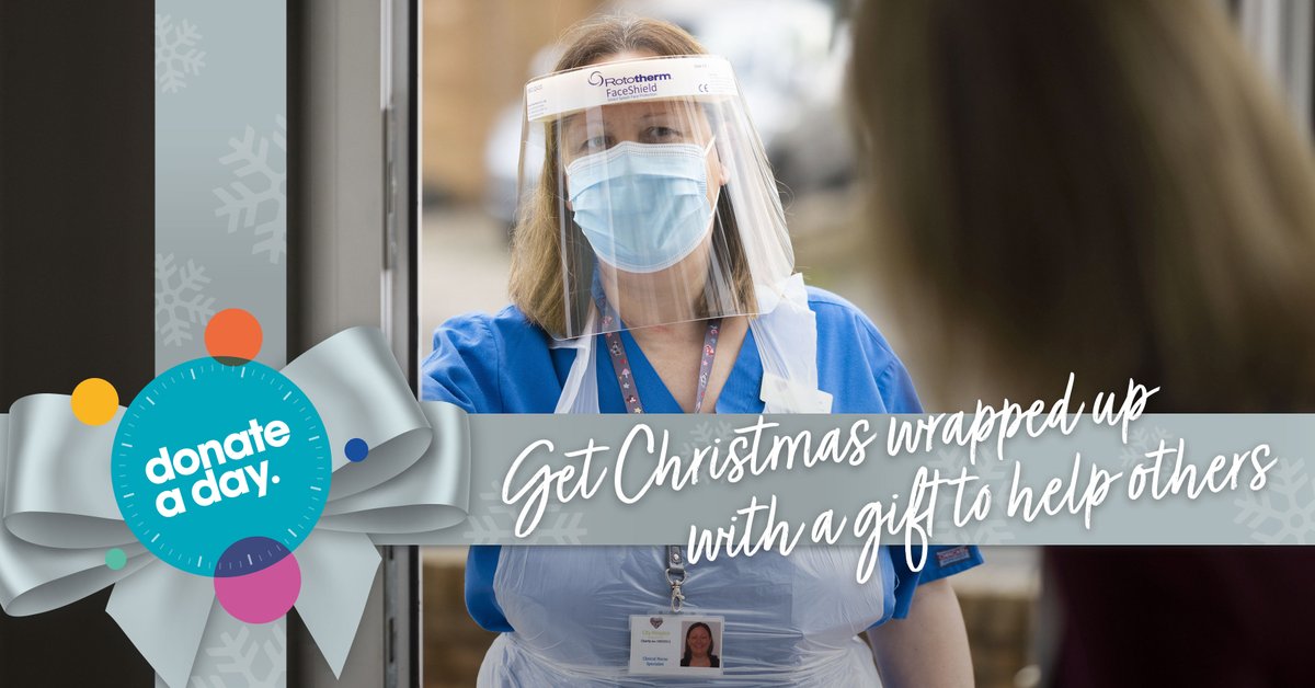 CityHospice's tweet photo. ⭐Stuck for Christmas present ideas? We'll help you get Christmas wrapped up!⭐

Give a gift this Christmas to those who need it most by donating a day of specialist nursing care🎄
https://t.co/pvzx7av2Yp
#DonateADay #Hospice #hospicecare https://t.co/5s9c6LVKLT