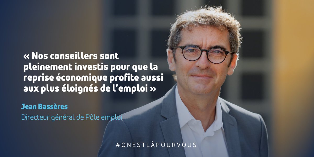 Reprise économique, accompagnement des demandeurs d'emploi de longue durée, contrôle de la recherche d’emploi  : retrouvez l’interview de notre DG Jean Bassères dans @Le_Parisien (abonnés) ➡️ cutt.ly/rYFUFJ5 #TousMobilisés