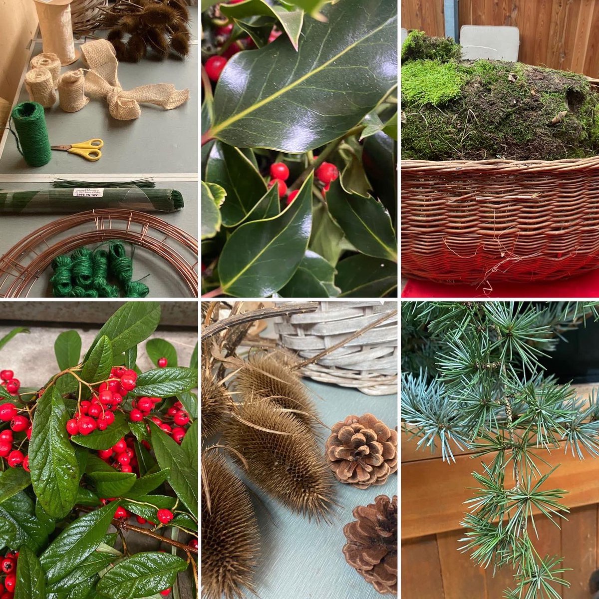 After successful Christmas wreath workshops here we are offering wreath making kits this week for £20.

Each set will include sufficient materials and instructions to make a beautiful, natural wreath. 
Collection or local delivery. 
Email sunartfields@gmail.com to request a kit.
