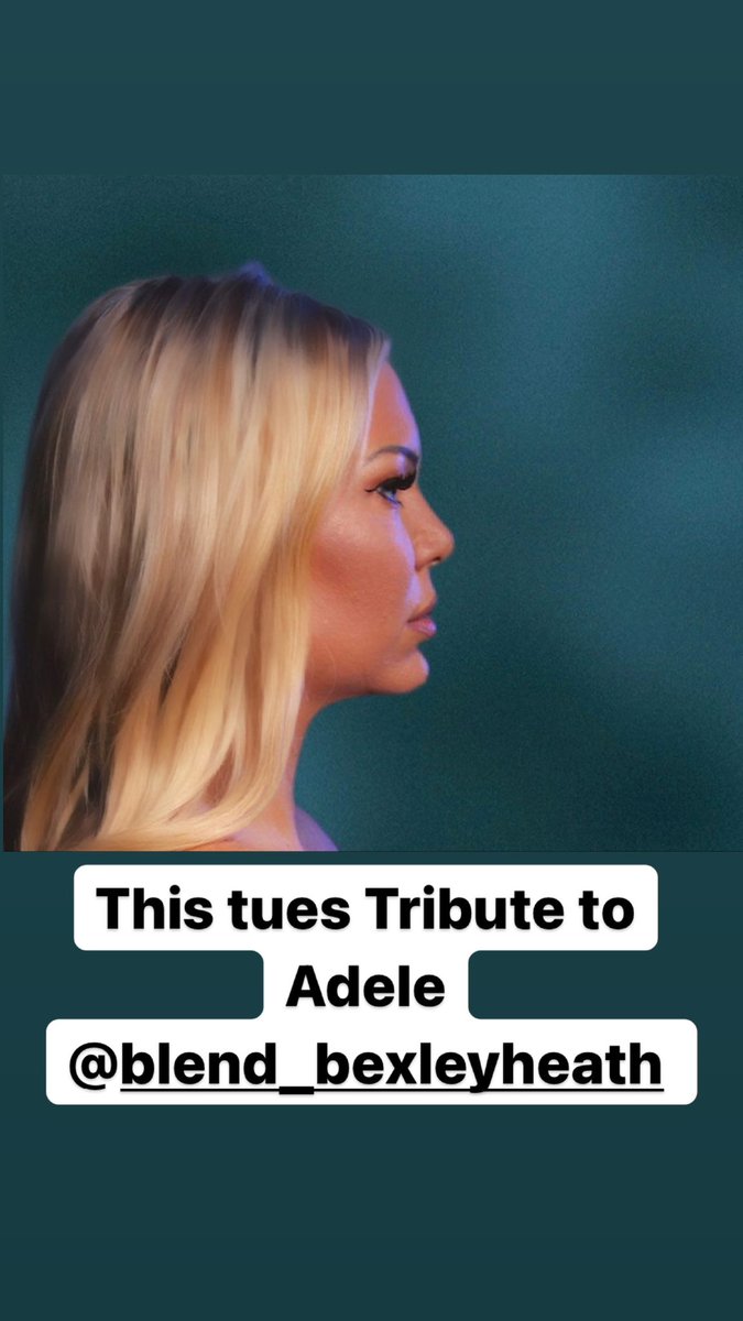 Adele tribute blend bar bexley Heath #Adele #EasyOnMe #adeletribute