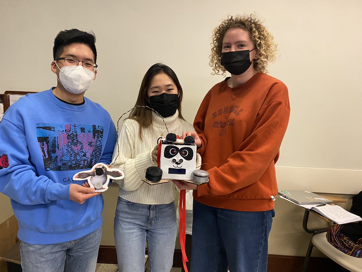 RehabRobot's tweet image. @RehabRobot so proud of be514 class social robots. Thanks @PennBElabs @pennbioeng @PennIPD for helping to make this fall great. Thanks Maria Ovando for being a great TA.