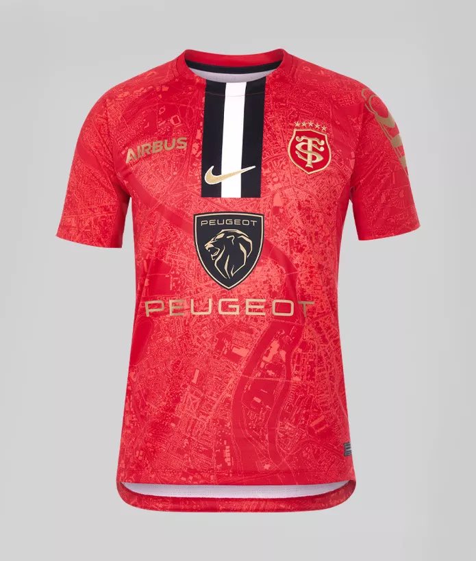 GauthierBaudin's tweet photo. 🚨Le nouveau maillot Europe du @StadeToulousain en hommage à Ernest Wallon ! https://t.co/2Zoi6p7US3