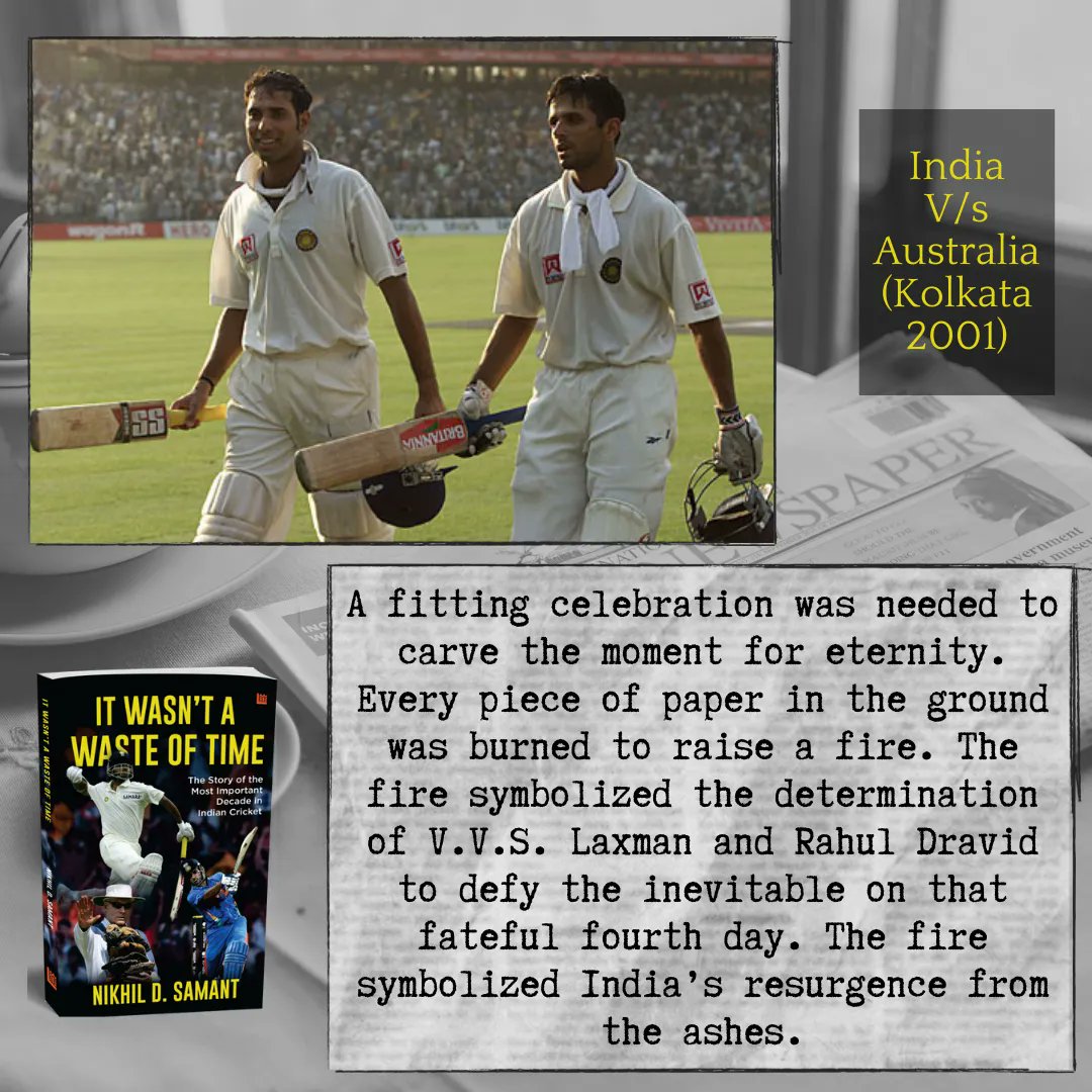 authorndsamant's tweet photo. Cricket Nostalgia..

Get your copy at : https://t.co/wYF1Q9VpRz

#AuthorNikhil #AuthorNDSamant #Cricket #TeamIndia #RahulDravid #VVSLaxman #India #Pune #Book #Author #BCCI  #itwasntawasteoftime #Trending  #Publications  #Leadstart https://t.co/jP7Nx5MITX