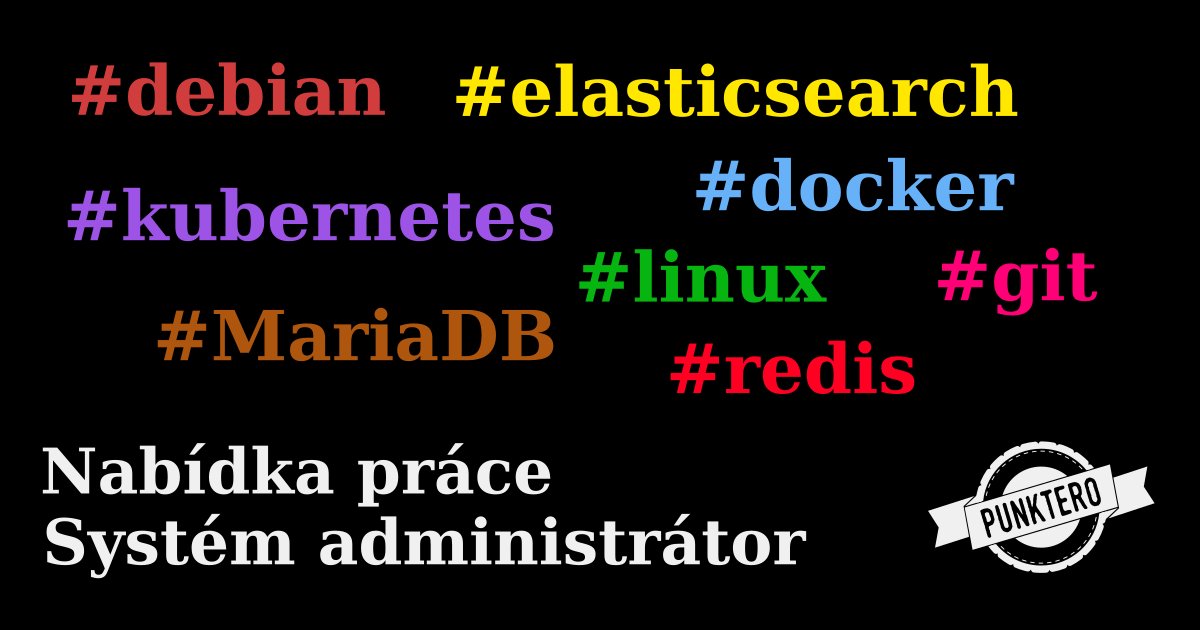 Nabídka práce: System administrátor 🐊 Brno
Stavíme serverový cluster a potřebujeme pomoci. Práce bude o #linux #devops #monitoring ...
Kanceláře v #brno práce na částečný homeoffice - podle toho, jak nám 🦠kovídek zatopí.

Prosíme o doporučení:
punktero.cz/prace/system-a…