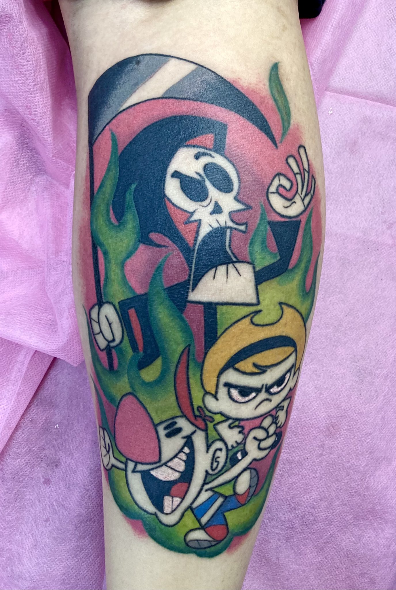 grim tattoo