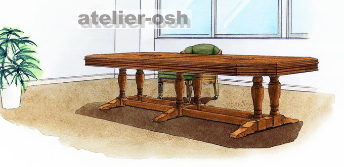 家具イラストのtwitterイラスト検索結果