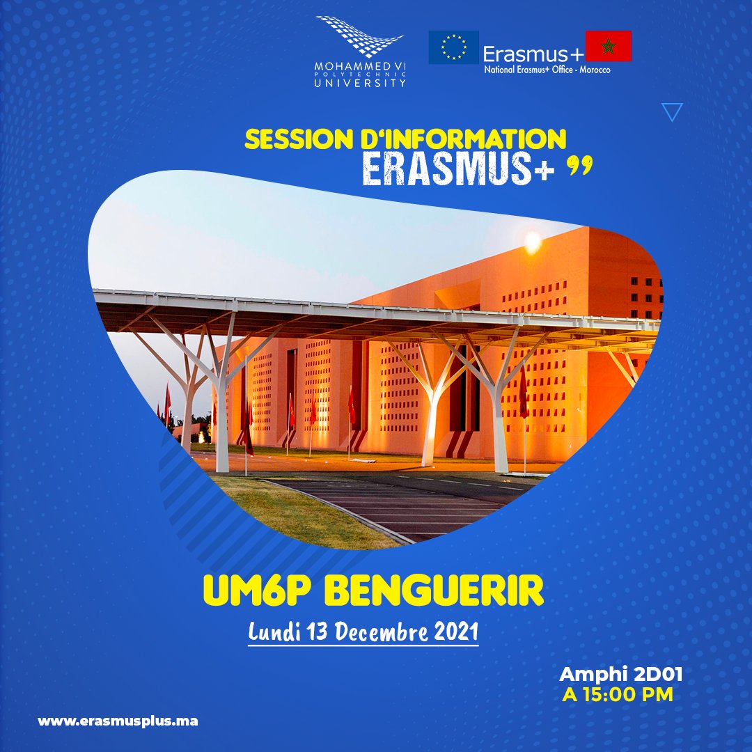 Erasmus+ Morocco tweet media