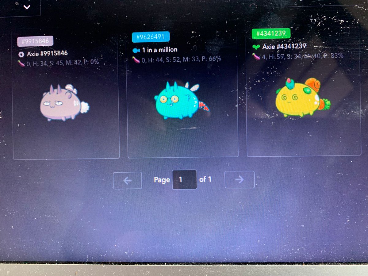 unique_axies's tweet photo. We are looking for a scholar with a high MMR. We will be checking reference and past manager so only serious people please apply for this team.also tellbus how you would play this team and what are the advantages playing this team
Follow
Like
Retweet 
#AxieinfinityScholarship https://t.co/ed58S2lqmB