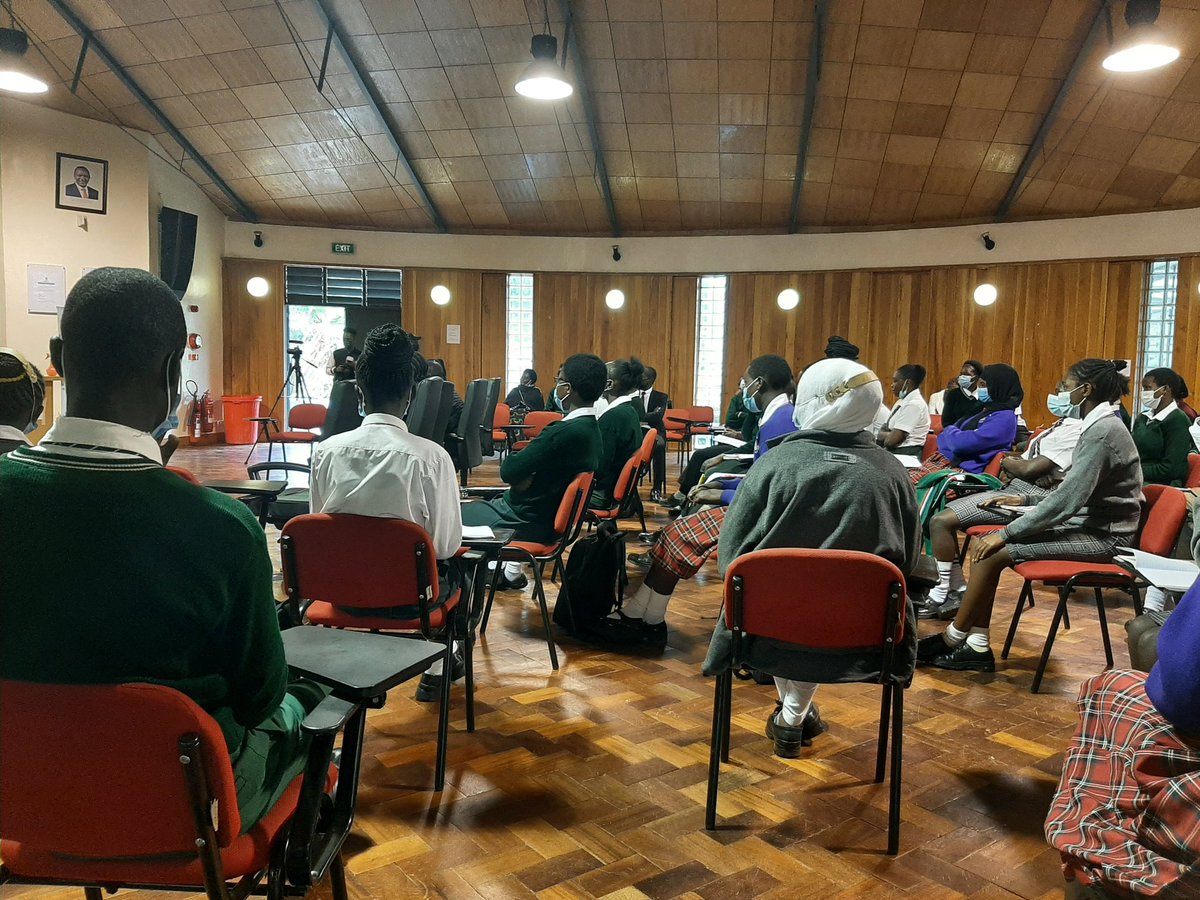 At CEMASTEA Institute, Karen, Nairobi.
Climate Change and Environment Conservatiion.