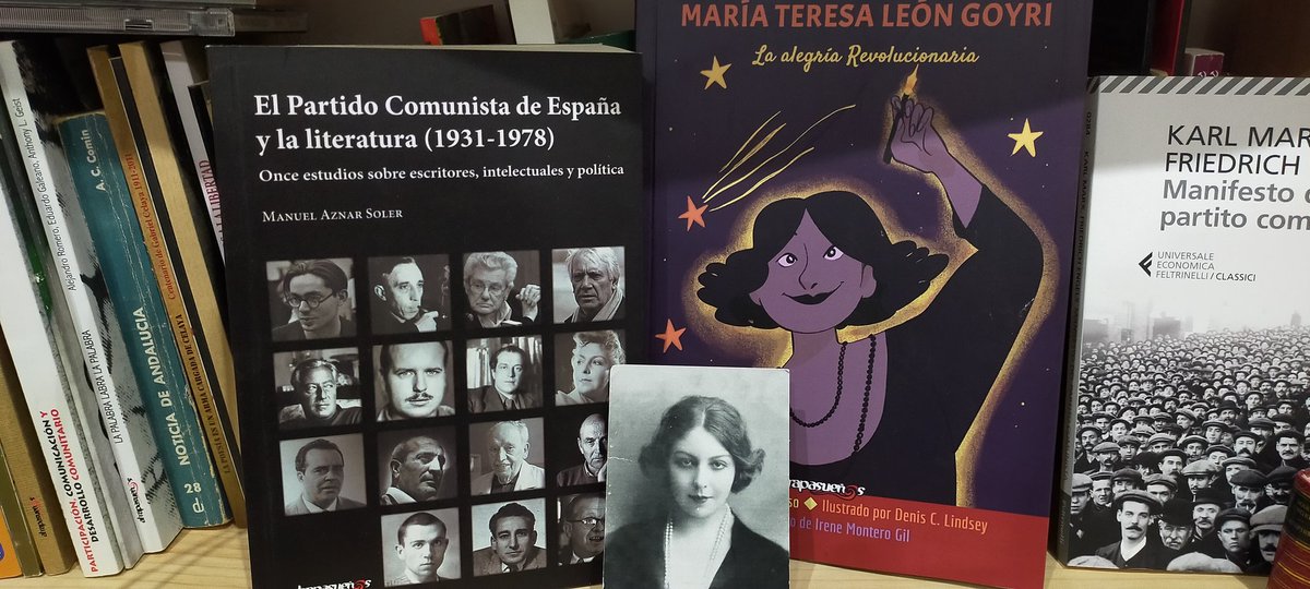 Un 13- D 1988 nos dejó María Teresa León Goyri,en la cooperativa  nunca la olvidamos.Este año regala dos libros que habla de su lucha: El PCE y la literatura de Manuel Aznar  y el gran libro didáctico MTL o la alegría revolucionaria de <a href="/TremendaJulia/">TremendaJulia</a> en libreria-atrapasuenos.com