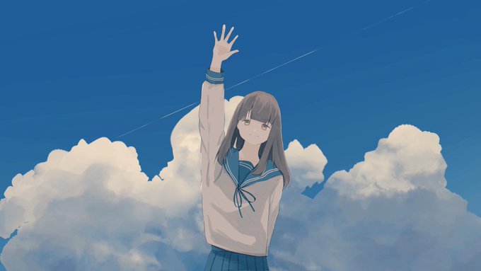 「茶髪 飛行機雲」のTwitter画像/イラスト(新着)｜2ページ目