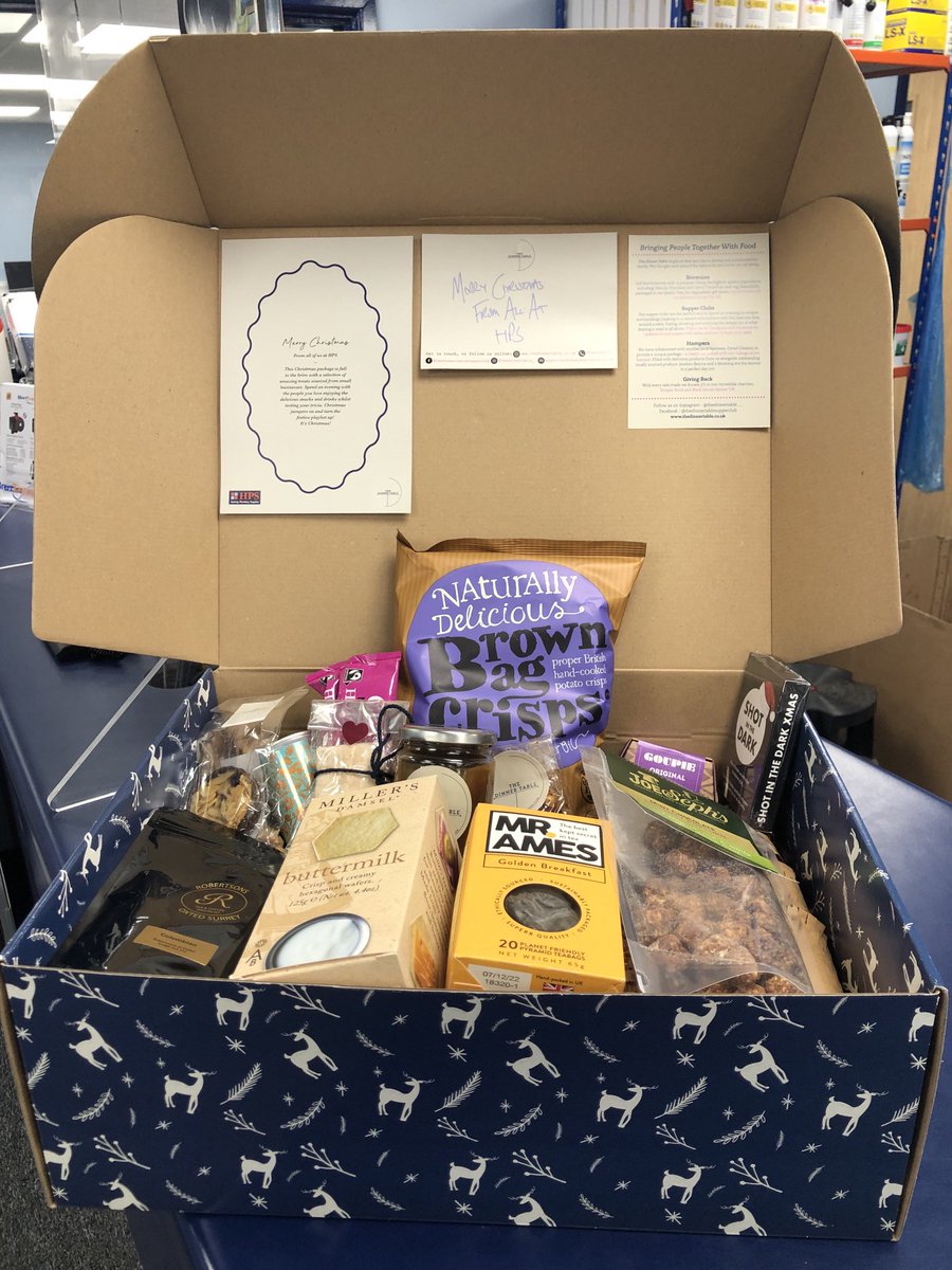 Xmas Charity Raffle all in aid of ⁦<a href="/GOSHCharity/">Great Ormond Street Hospital Charity</a>⁩ Win this fantastic Hamper put together by The Dinner Table @thedinnertable_