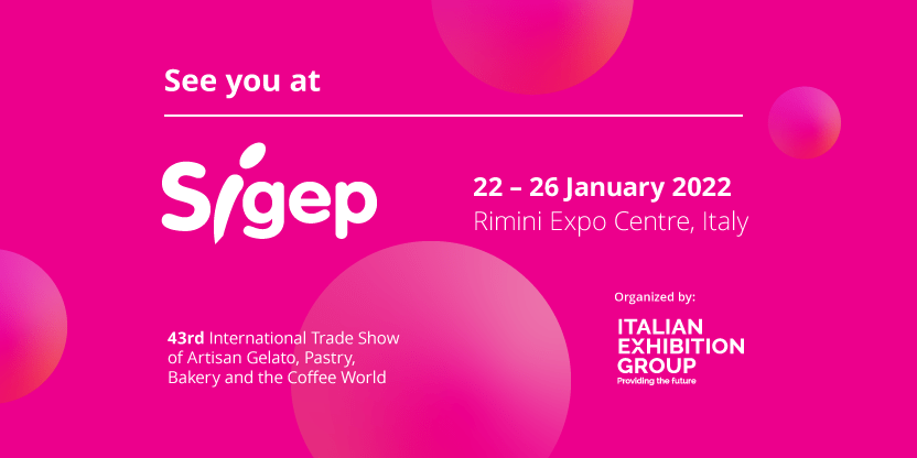 ITA Tel Aviv (@itatelaviv) on Twitter photo ITA is promoting the SIGEP International Trade Show, which will take place in Rimini, between the 22th and the 26th of January. If you are an Israeli buyer of Artisan Gelato, Pastry, Bakery, and Coffee, and are interested in participating please contact us at telaviv@ice.it. ITA is promoting the SIGEP International Trade Show, which will take place in Rimini, between the 22th and the 26th of January. If you are an Israeli buyer of Artisan Gelato, Pastry, Bakery, and Coffee, and are interested in participating please contact us at telaviv@ice.it.