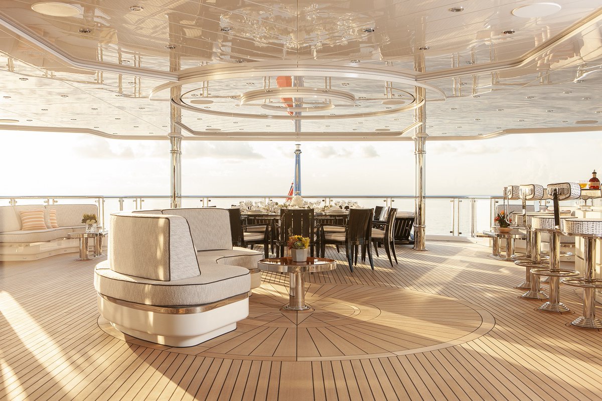designetal's tweet photo. M/Y BOARDWALK BY HALFFMAN DESIGNS

https://t.co/miYLq6uhlc

Halffman Designs have been shortlisted for Deck Design Award in The International Yacht &amp; Aviation Awards 2022.

#deckdesign #yachting #motoryacht #superyacht  #feadshipyacht #yachtinteriors #IYA22 #designetal #luxury https://t.co/cwuLwnaQ2j