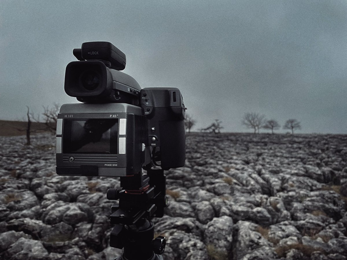 Mark_Pimlott's tweet photo. Finally got up to Ingleborough, when it stopped raining it was a delight #hasselblad #phaseone #Yorkshire #yorkshiredales #photography #moodscape #lonetrees https://t.co/s6UePSxRFq