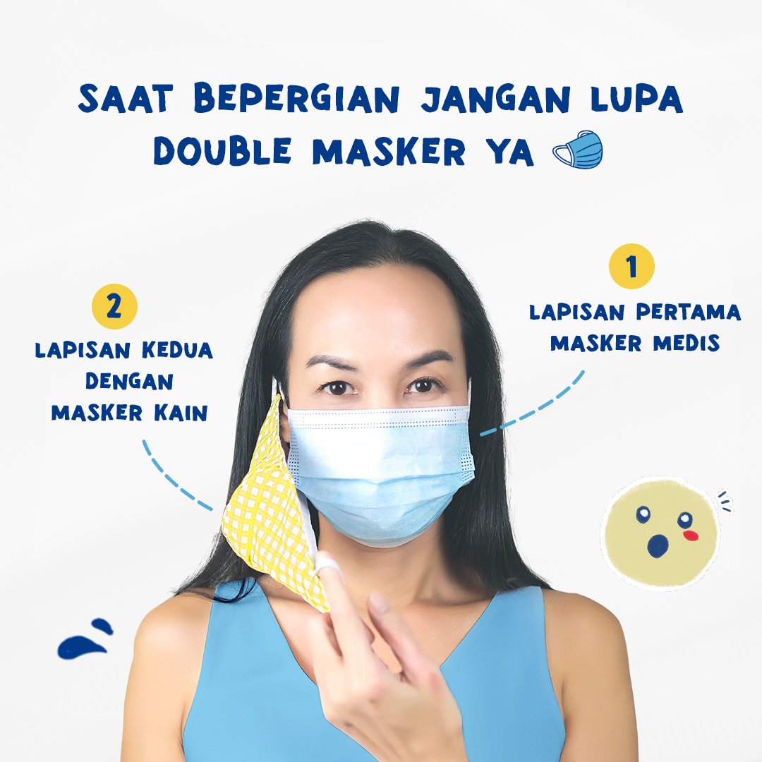 Mask betul pakai cara yang Doktor Ini