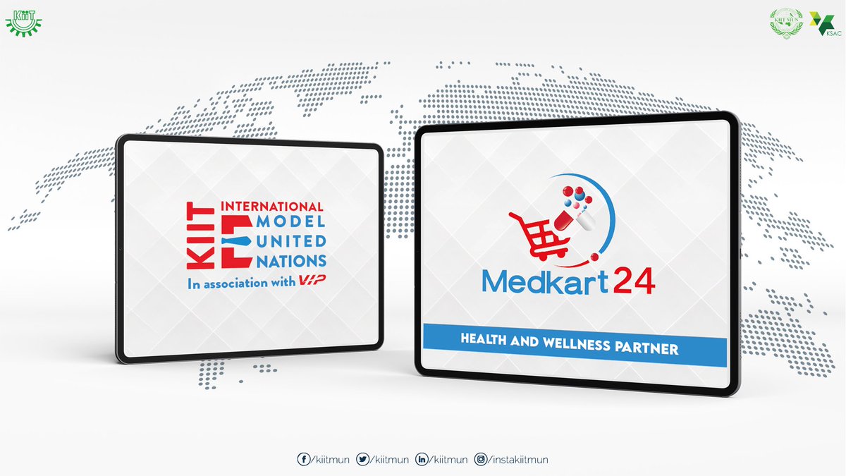 kiitmun's tweet photo. Presenting our Health and Wellness Partner at the KIIT International e-MUN, 2021 ; Medkart 24.

To know more about Medkart 24, visit :

Instagram : https://t.co/Ct1duPg3Ln

Facebook : https://t.co/0UtnpnSDsA

#ConcordToConquer
#KIITeMUN https://t.co/kxkHEsX1u1