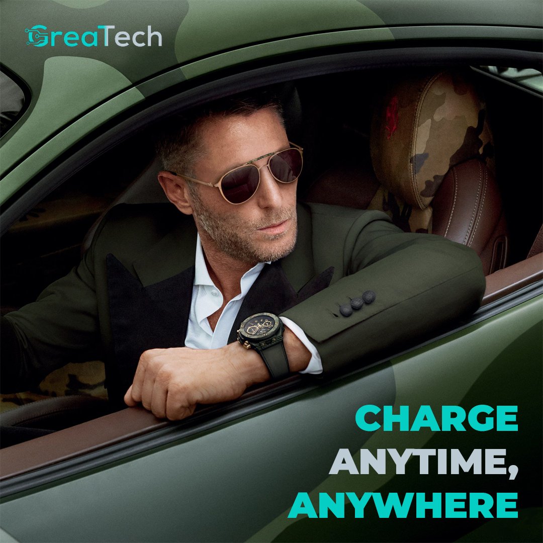 GreaTechUSA's tweet photo. ➡️ Stay charged anytime and anywhere with Greatech's portable charger!

Specially created to avoid that dreaded “low battery” notification!

◼️ This device is durable, fast and will give you days of extra battery life when you're on the road!

Shop it now!

#greaTech https://t.co/Y3VZhn3mAM