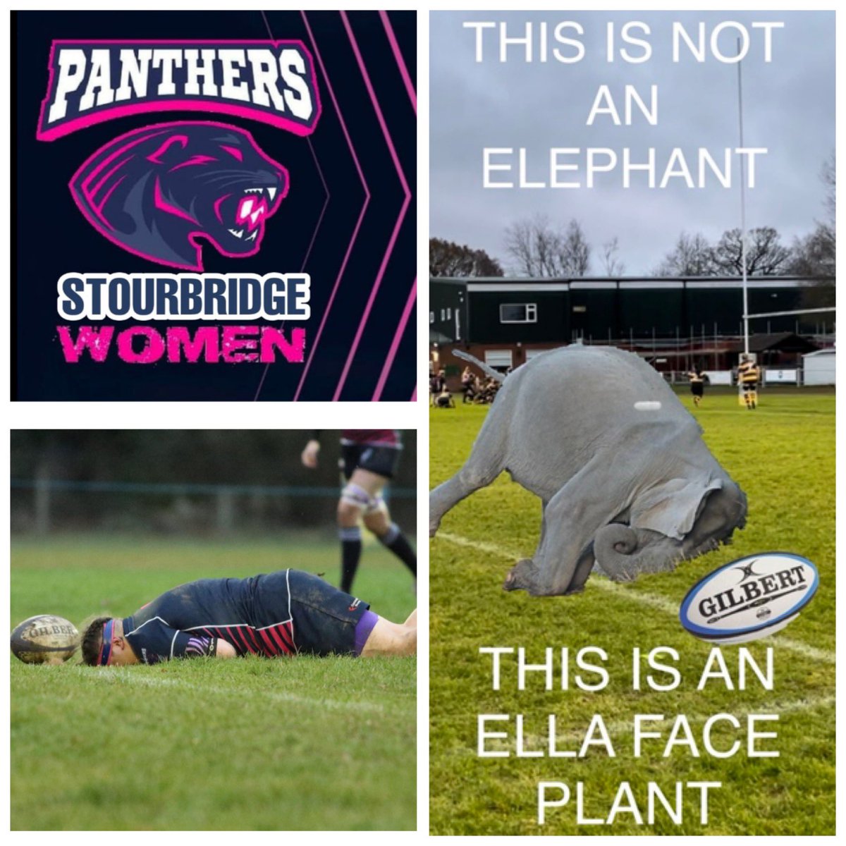 cornishpastybox's tweet photo. @gr_rugbypod prop Ella fumbles the ball, knocks on &amp; no arms face plants with a mouthful of mud &amp; grass😂 https://t.co/RbvScTTXUf