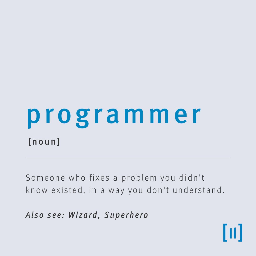 no words needed 🤷‍♀️ 🧙‍♂️

#thatsus #sedadigital #digitalagentur #programmer #programmingjokes #nowordsneeded #webdevelopment #code