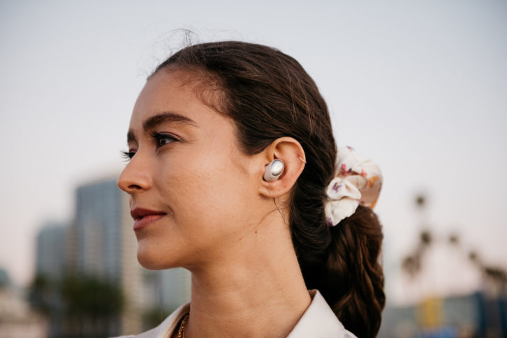 No wires? No issue! These True Wireless Bluetooth buds let you enjoy freedom of movement without getting all tangled up. 
​
​Take them with you wherever you go and enjoy the convenience of wireless connections ✨