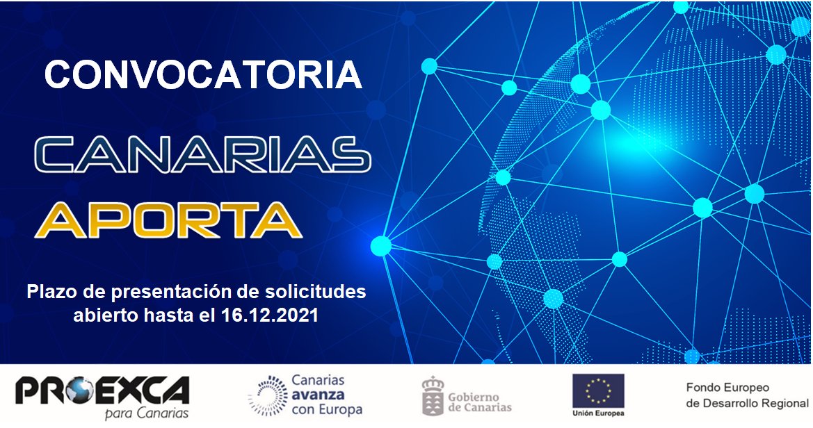 🗣¡Ya está abierta la #convocatoria #CanariasAPORTA!🙋‍♀️

⏳Consulta #requisitos y solicita apoyo económico y #asesoramiento técnico para tu proyecto de #internacionalización en proexca.es/canarias-aport…

🏃‍♂️¡Date prisa! El plazo para la presentación de proyectos acaba este jueves ⏳