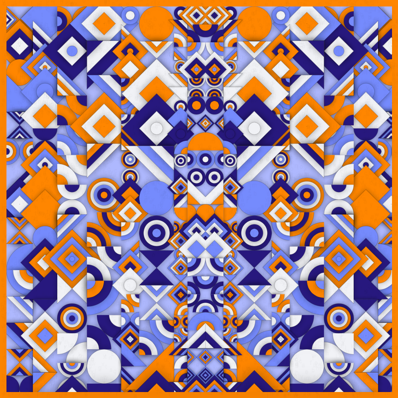 Bloom of Shapes GenArt tweet media