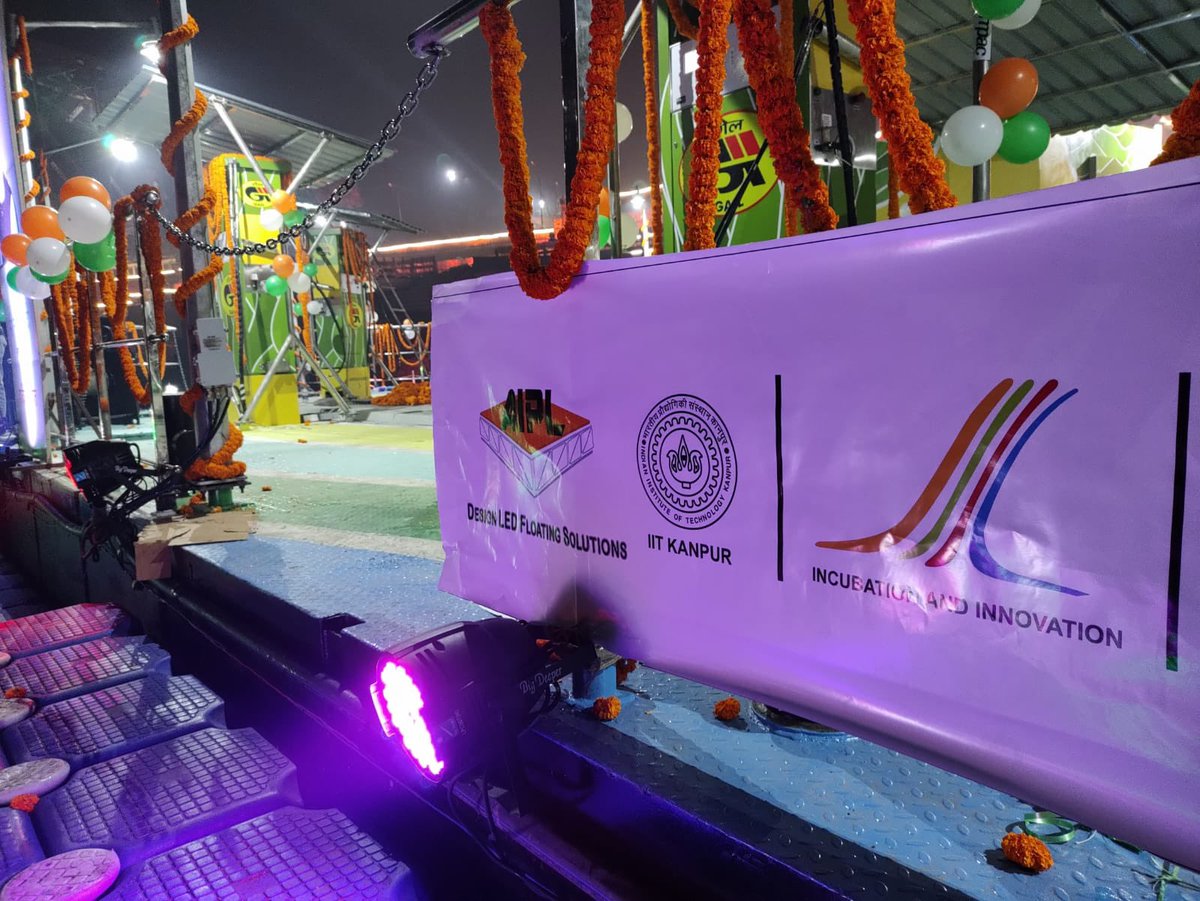 AcquafrontInfra's tweet photo. Team AIPL prepares to host H’nble Prime Minister of India Shri Narendra Modi Ji on the world class floating infrastructure developed in his constituency, the Splendid Kashi in Uttar Pradesh!
@IncubatorIITK @investindia @startupindia  @IITKanpur https://t.co/k1OhnapLqT