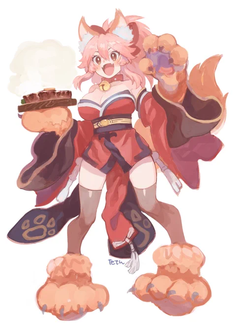 クリスマスイベのタマキャめちゃくそ可愛い…
#FGO 