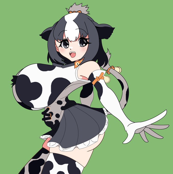 けものフレンズのホルスタイン描きました
差分作るの楽しかった 