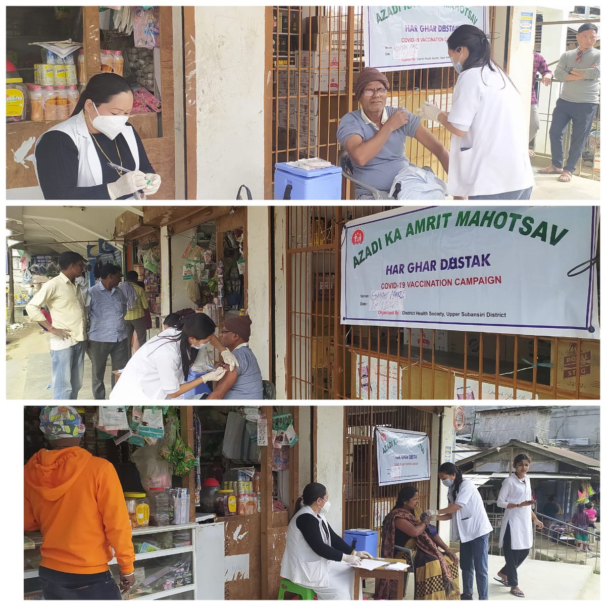 dc_upper's tweet photo. Har Ghar Dastak program being carried out by Medical Department from 8th - 30th November 21 #HarGharDastak #AzadiKaAmritMahotsav #ArunachalPradesh #UpperSubansiri https://t.co/A2wpVRy5Bq