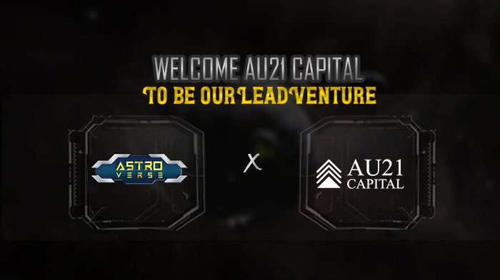 We couldn't be more delighted to announce that <a href="/AU21Capital/">AU21 Capital</a>  is now an important venture of #AstroVerse fundraising👏👏

This partnership will enable us to achieve our goals and have the advantage over other projects 🔥

#Partner $ASV #Metaverse #NFT #P2E